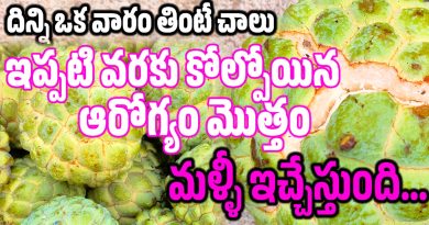 Sitapalam - సీతాఫలం మంచిదా...