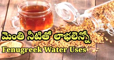 Fenugreek Water